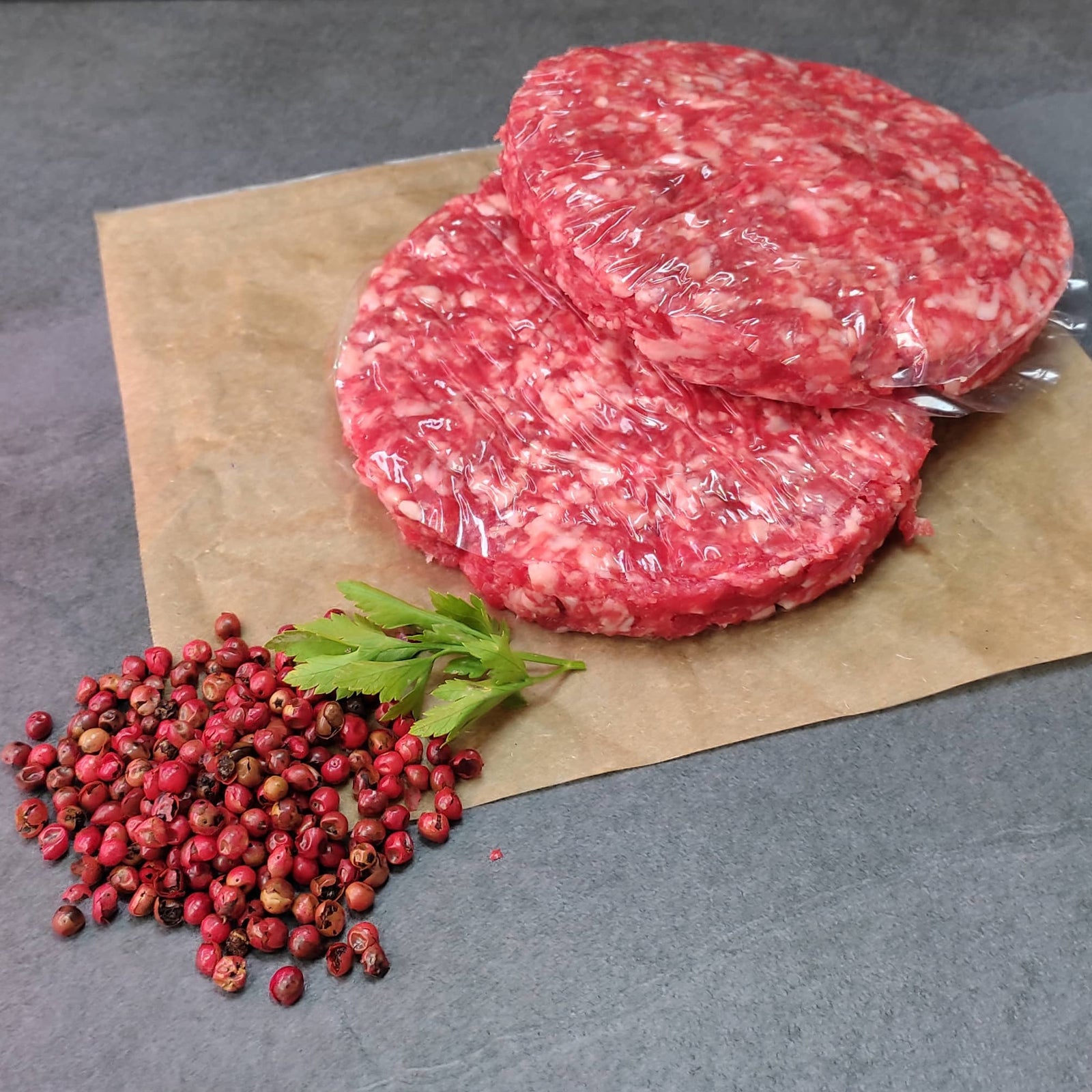 5  Hamburguesas  de ternera raza Wagyu 1 kg.