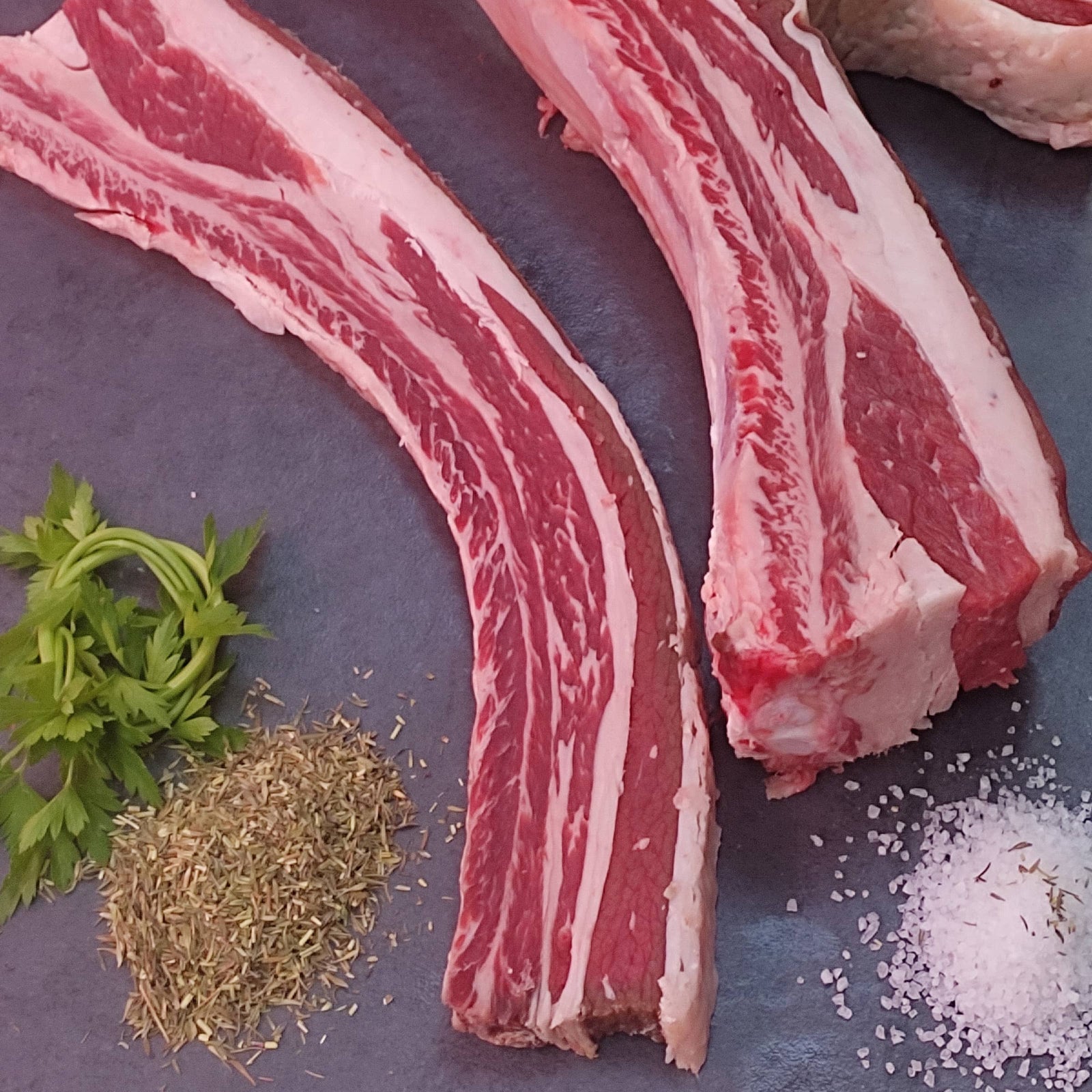 Costillar de ternera con hueso